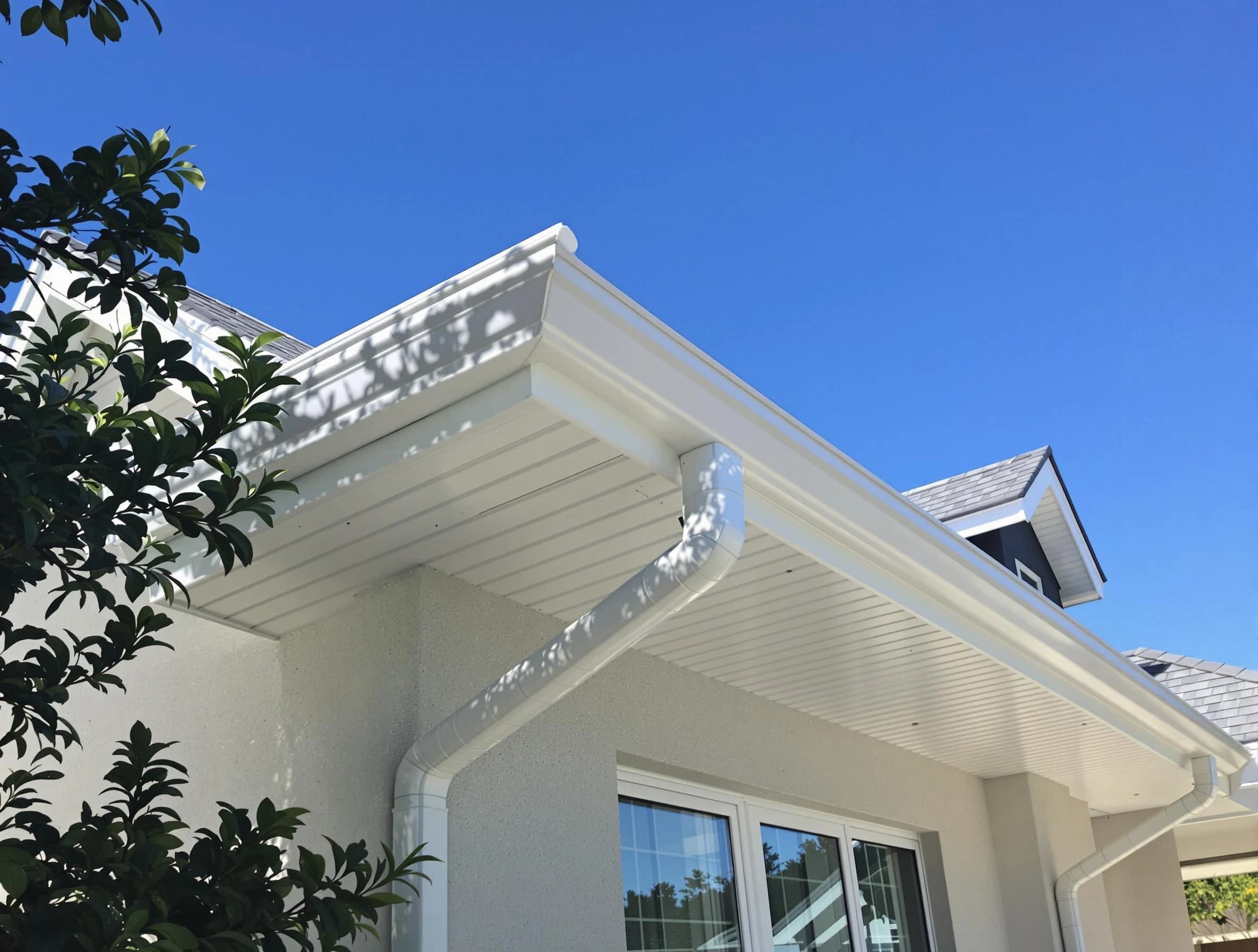 Custom-fit rain gutter system by Macedonia Roofing Company in Macedonia, OH