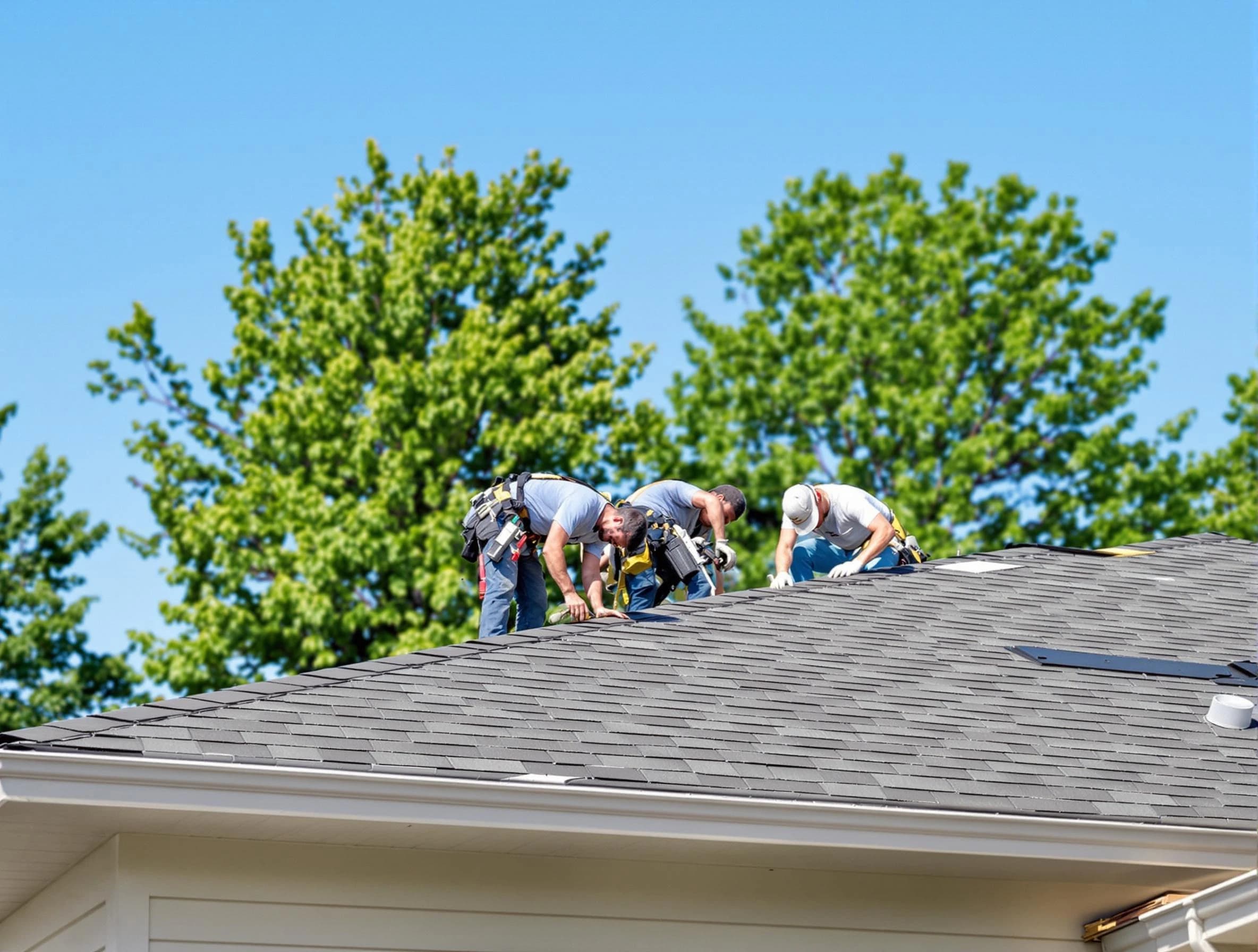 Macedonia Roofing Company technicians providing top-quality roofing services in Macedonia, OH