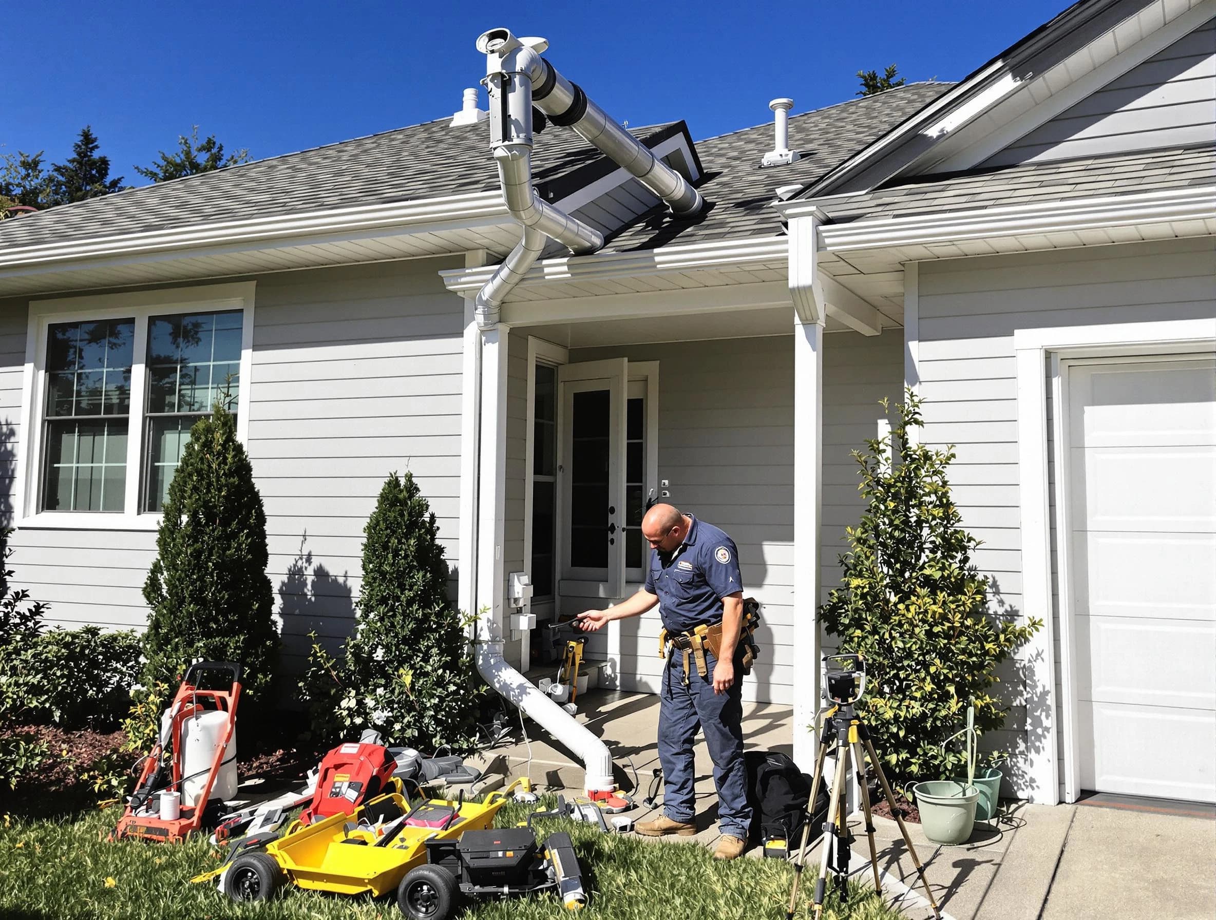 Downspout Repair in Macedonia